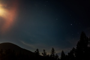 2020年9月1日白樺高原の蓼科山七合目からの夜空【星空高原】