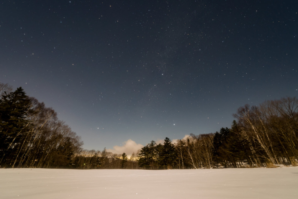 2023年1月2日白樺高原からの星空（ビーナスラインすぐ）