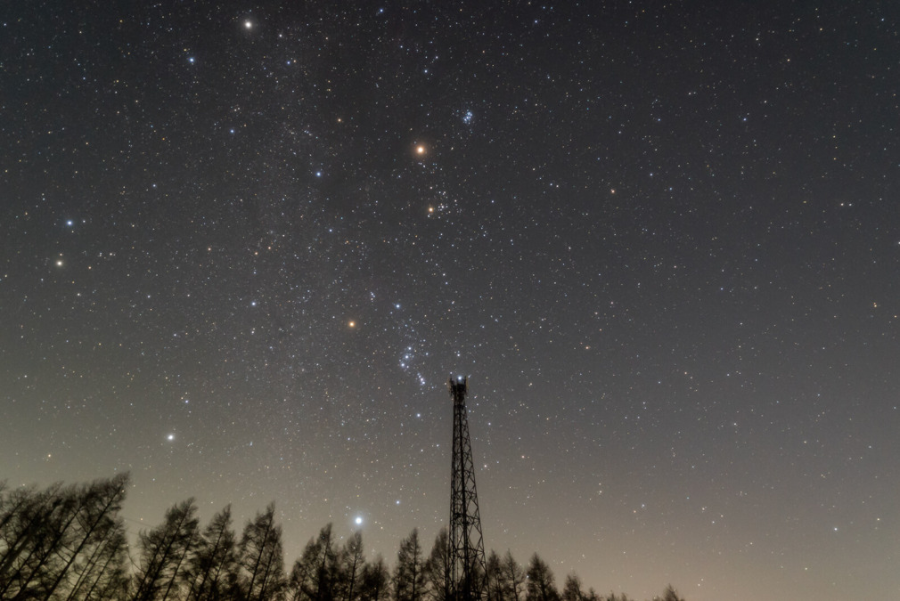 2023年1月12日長門牧場からの星空