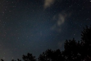2020年8月26日白樺高原の蓼科第二牧場からの夜空【星空高原】