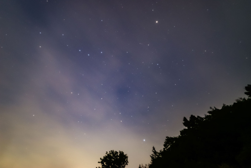 2025年6月12日夕陽の丘公園（ビーナスライン）からの星空