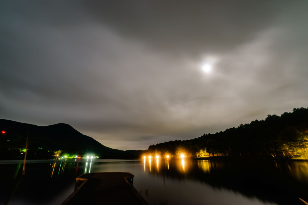 2025年6月6日女神湖畔からの夜空
