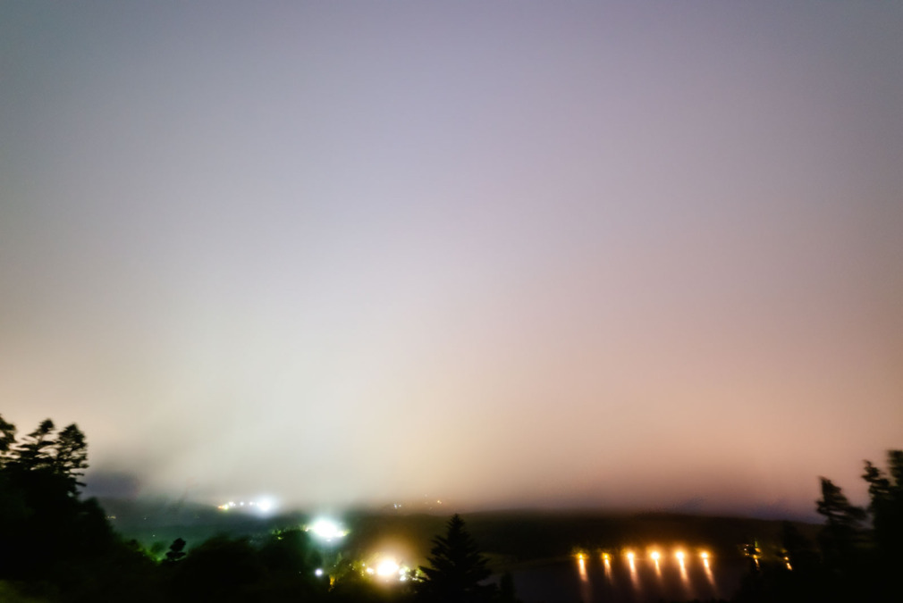 2025年6月10日夢の平展望園地からの夜空