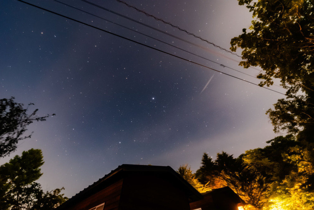 2025年7月6日白樺湖畔からの星空