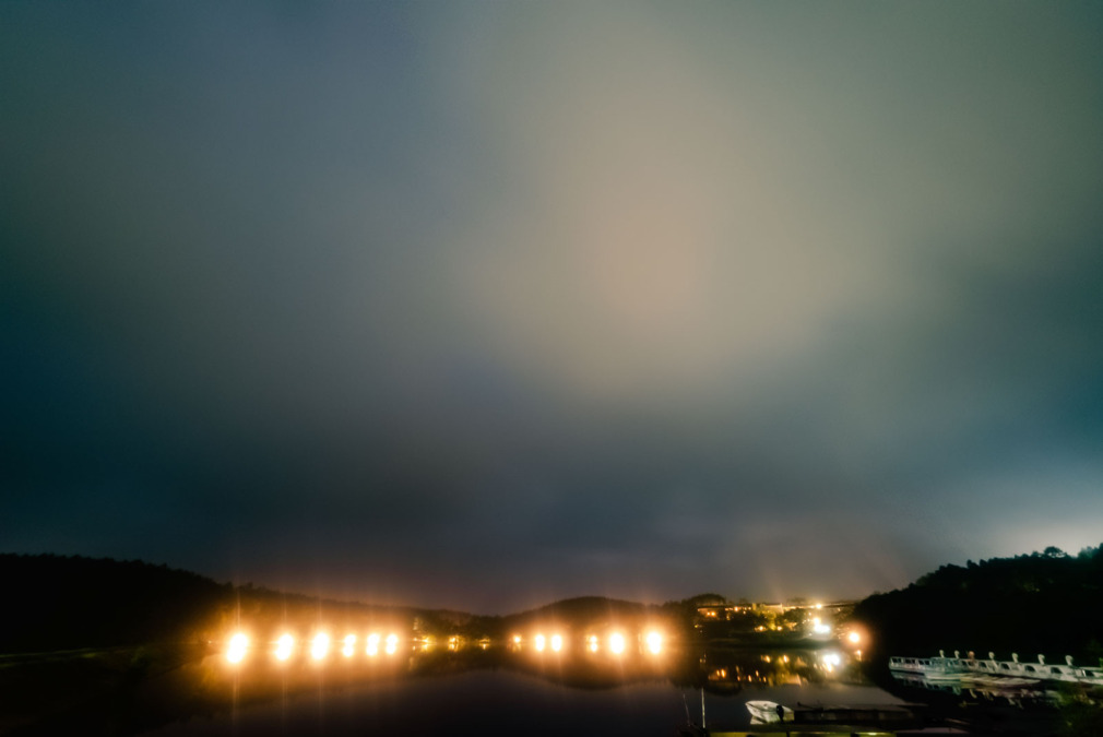 2025年7月5日女神湖畔からの夜空