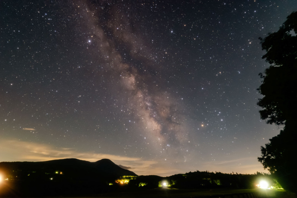 2025年7月19日蓼科第二牧場からの星空