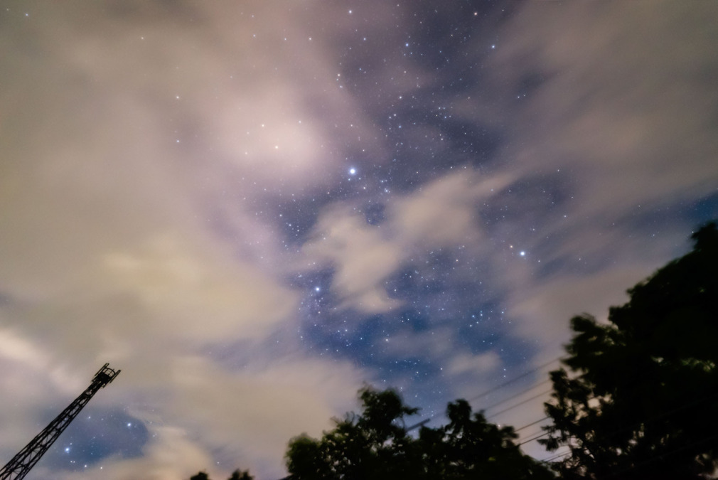 2025年7月15日長門牧場からの星空