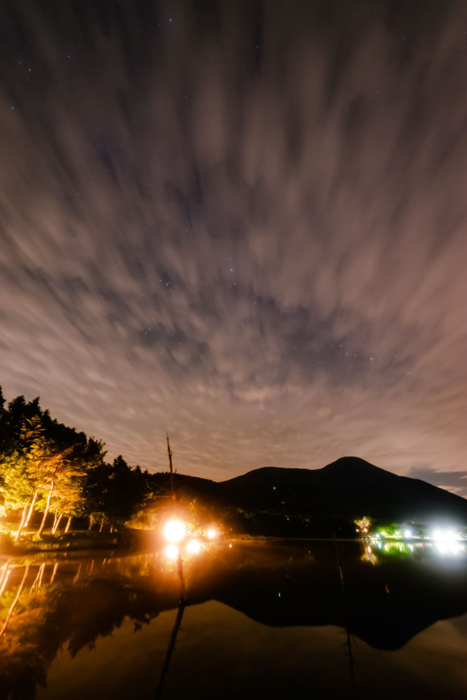 2025年7月1日女神湖畔からの夜空