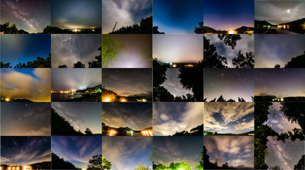 2025年6月の全日星空写真